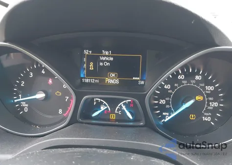 2018 Ford Escape Se из США, поврежденный, VIN 1FMCU9GD1JUA01355